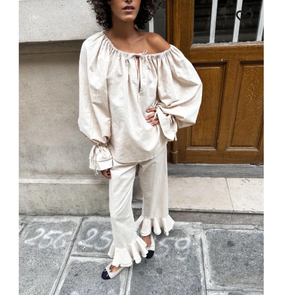 Sleeper Cha-Cha Lounge Blouse